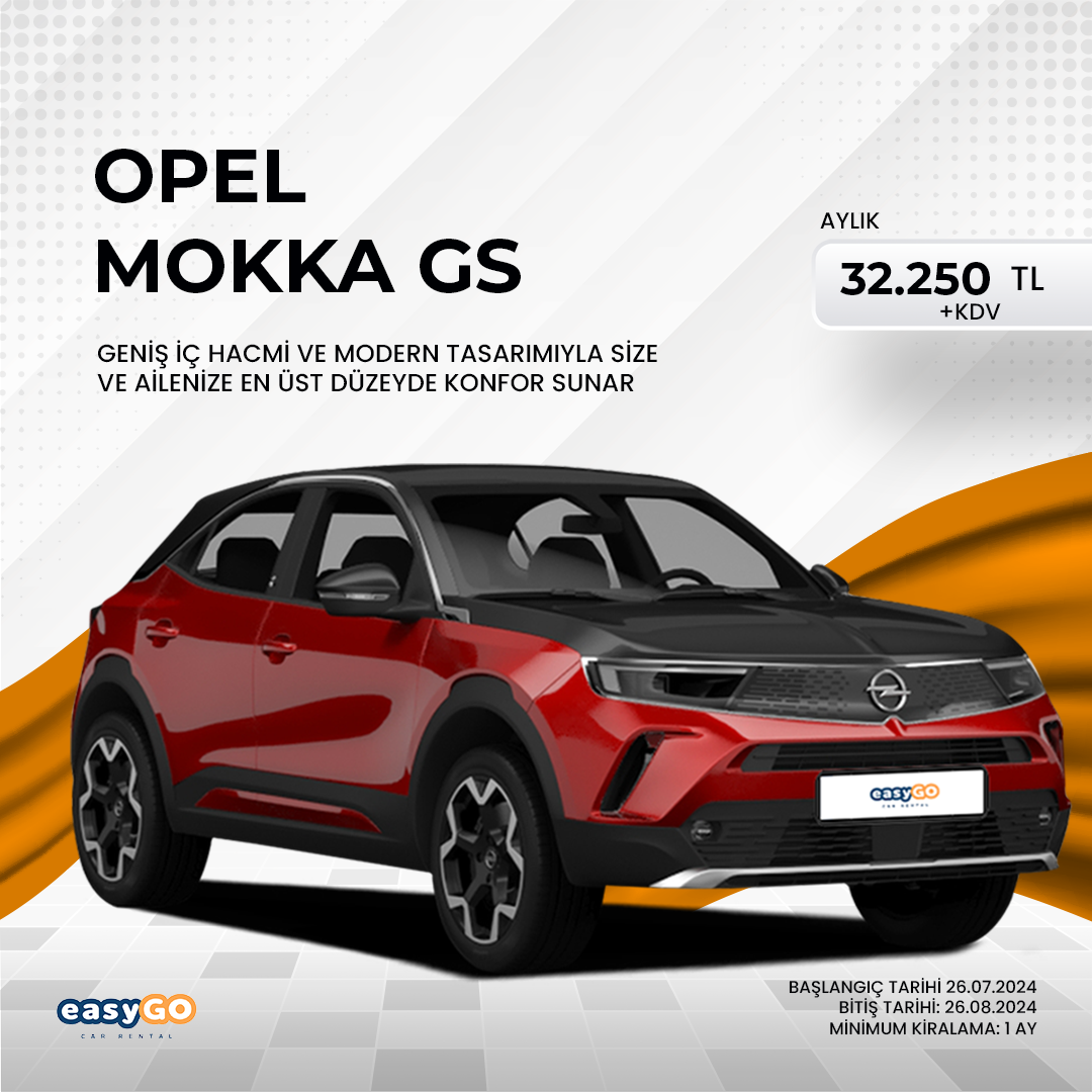 Opel Mokka GS: Yolculuğunuz, lüksün tanımı